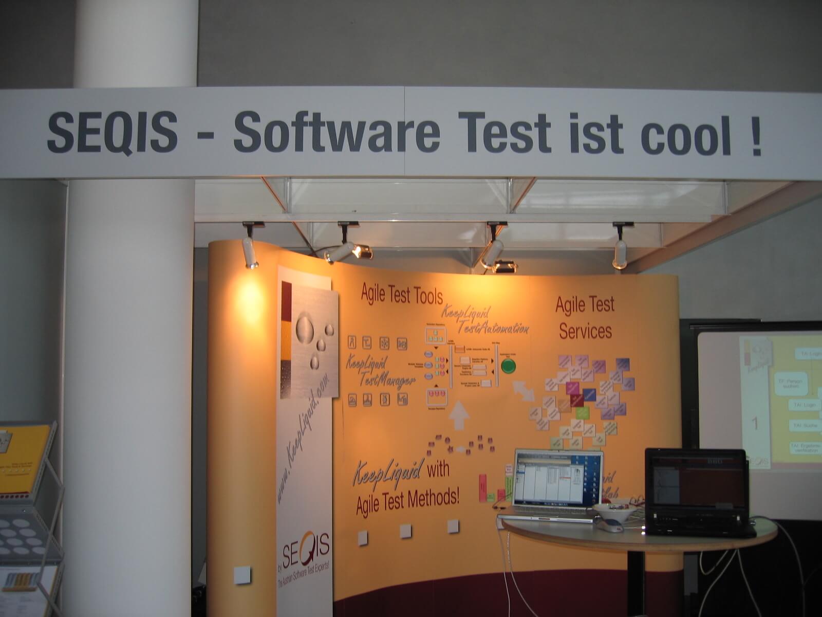 SEQIS Messestand aus dem Jahr 2007